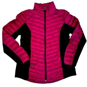 32 Heat | Burgundy Maroon Light Weight Activewear Jacket - 2 Tone| Size Medium